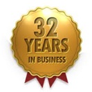 32 years in business
